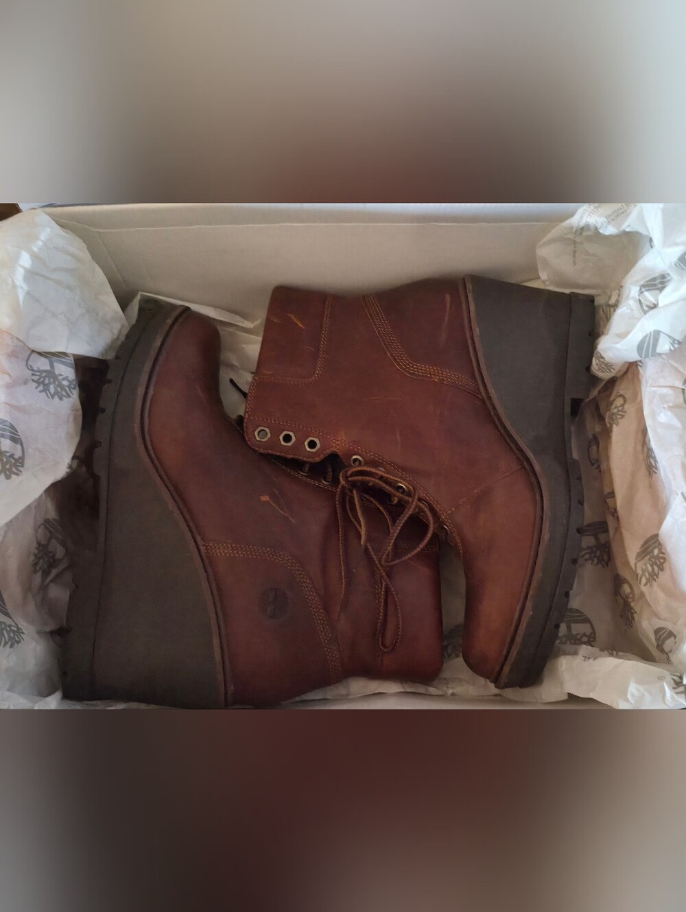 Timberland Knee Boots Lace Up